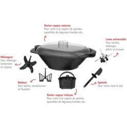 Procesador De Alimentos Multifuncional 3.6l 1400w - Hf456810 - Moulinex - -Cocina Electrodomésticos Ventas 73041778 4