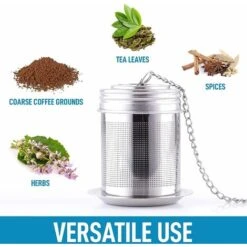 Infusor De Bola De Té De 2 Piezas - Infusores De Té De Acero Inoxidable Para Té Suelto -Cocina Electrodomésticos Ventas 73178139 3