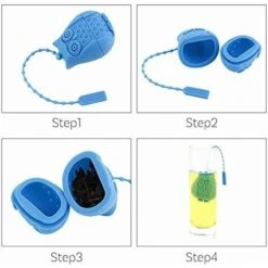 Paquete De 3 Teteras Reutilizables Con Colador De Té De Búho De Dibujos Animados -Cocina Electrodomésticos Ventas 73180456 3