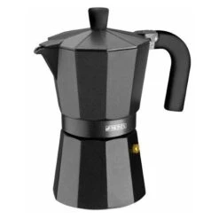Cafetera Italiana Monix Noir M640009/ 9 Tazas/ Negra