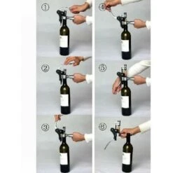 Abridor De Botellas De Vino Con Sacacorchos Estilo Conejo Y Los Mejores Accesorios De Bar Y Regalos De Vino -Cocina Electrodomésticos Ventas 74992776 5