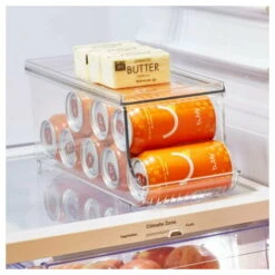 InterDesign Soporte Para Latas De Refresco Para Refrigerador, Armario De Cocina, Despensa, Transparente -Cocina Electrodomésticos Ventas 74993756 4
