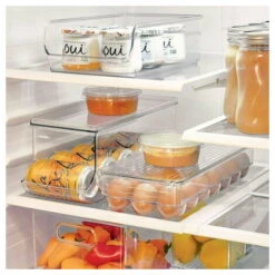 InterDesign Soporte Para Latas De Refresco Para Refrigerador, Armario De Cocina, Despensa, Transparente -Cocina Electrodomésticos Ventas 74993756 5