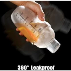 Coctelera, 530ml Copa Mezcladora De Cóctel Transparente Mezclador De Bebidas De Plástico Botella De Coctelera De Té Helado Con Escalas Para Bar -Cocina Electrodomésticos Ventas 75004420 3