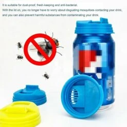 Tapón Para Latas De Bebidas, Tapón Para Latas, Tapones Para Latas, Tapas Para Bebidas Reutilizables, Tapón Hermético A Prueba De Fugas Para Latas De Refrescos (3 Piezas) -Cocina Electrodomésticos Ventas 75289583 4