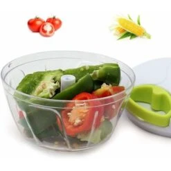 Picadora Manual De Ajo, Mini Picadora Manual De Carne De 3 Cuchillas, Cortadora De Cebolla Multipicadora De Cocina Para Vegetales, Carne, Cebolla, Molienda De Alimentos Para Bebés 10 Picadora Manual De Ajo, Mini Picadora Manual De Carne De 3 Cuchillas, Cortadora De Cebolla Multipicadora De Cocina Para Vegetales, Carne, Cebolla, Molienda De Alimentos Para Bebés -Cocina Electrodomésticos Ventas 75292041 4