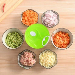 Picadora Manual De Ajo, Mini Picadora Manual De Carne De 3 Cuchillas, Cortadora De Cebolla Multipicadora De Cocina Para Vegetales, Carne, Cebolla, Molienda De Alimentos Para Bebés 11 Picadora Manual De Ajo, Mini Picadora Manual De Carne De 3 Cuchillas, Cortadora De Cebolla Multipicadora De Cocina Para Vegetales, Carne, Cebolla, Molienda De Alimentos Para Bebés -Cocina Electrodomésticos Ventas 75292041 5