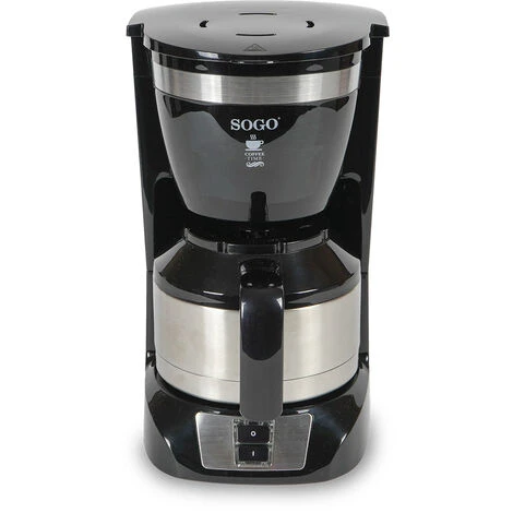 SOGO CAFETERA GOTEO INOX 1L-800W 3 SOGO CAFETERA GOTEO INOX 1L-800W