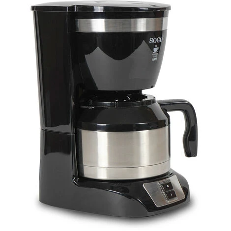 SOGO CAFETERA GOTEO INOX 1L-800W 4 SOGO CAFETERA GOTEO INOX 1L-800W - Imagen 2