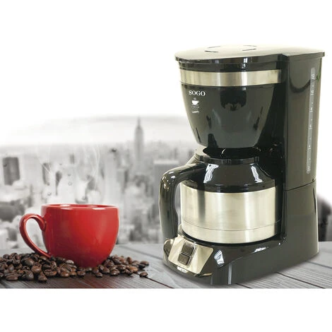 SOGO CAFETERA GOTEO INOX 1L-800W 7 SOGO CAFETERA GOTEO INOX 1L-800W - Imagen 5