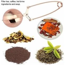Pinzas De Té, Colador De Té, Pinzas De Bola, Infusor De Té De Acero Inoxidable, Filtro De Té, Cuchara De Té, Infusor De Té De Bola De Tetera Reutilizable 10 Pinzas De Té, Colador De Té, Pinzas De Bola, Infusor De Té De Acero Inoxidable, Filtro De Té, Cuchara De Té, Infusor De Té De Bola De Tetera Reutilizable -Cocina Electrodomésticos Ventas 75993900 4