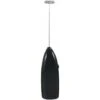 Agitador De Café, BR-Life Mezclador De Café De Moda Bebidas Calientes Espumador De Café Con Leche Batidor De Huevos Mezclador Eléctrico De Espuma Agitador (Negro)