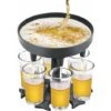 BR-Vie Dispensador De 6 Vasos De Chupito Y Soporte Dispensador De Vasos De Chupito Dispensador De Cócteles De 6 Formas Para Fiestas Noche Fiesta Bar Dispensador De Cócteles (sin Vaso)