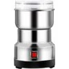 Molinillo De Café Eléctrico, Máquina Multifunción De Acero Inoxidable, Molinillo De Granos Eléctrico Para Semillas De Especias De Granos De Café, Enchufe De La UE De 220 V