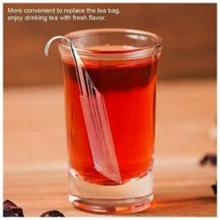Infusor De Té De Acero Inoxidable, Coladores De Té De Manga Coladores De Té De Hojas Sueltas Colgantes -Cocina Electrodomésticos Ventas 80160291 3