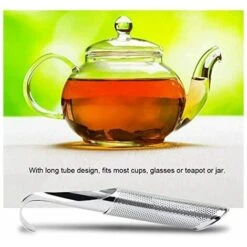 Infusor De Té De Acero Inoxidable, Coladores De Té De Manga Coladores De Té De Hojas Sueltas Colgantes -Cocina Electrodomésticos Ventas 80160291 4