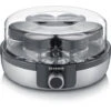 Yogurtera Digital Con Programas Automáticos Severin JG 3521 - 7 Tarros De Vidrio De 150 Ml. Acero Inox. Cepillado / Negro 13 W -Cocina Electrodomésticos Ventas 80936984 1