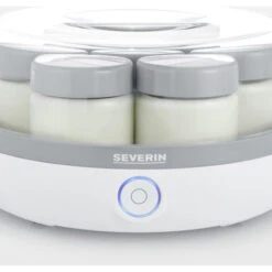 Yogurtera Severin JG 3520 - 14 Tarros De Vidrio De 150 Ml. Blanco / Gris 13 W -Cocina Electrodomésticos Ventas 80936986 5