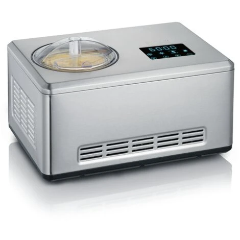 Heladera 2-en-1 Con Función Yogur Severin EZ 7406 - 2 Recipientes 180 W 2 L. Acero Inoxidable Cepillado 3 Heladera 2-en-1 Con Función Yogur Severin EZ 7406 - 2 Recipientes 180 W 2 L. Acero Inoxidable Cepillado