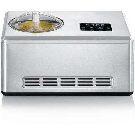 Heladera 2-en-1 Con Función Yogur Severin EZ 7406 - 2 Recipientes 180 W 2 L. Acero Inoxidable Cepillado 4 Heladera 2-en-1 Con Función Yogur Severin EZ 7406 - 2 Recipientes 180 W 2 L. Acero Inoxidable Cepillado - Imagen 2