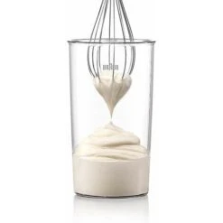 Braun Batidora De Brazo Minipimer MQ3100WH Smoothie Plus. Antisalpicaduras. Sistema Easy Click. 750 W. 600 Ml. Color Blanco -Cocina Electrodomésticos Ventas 82216978 5