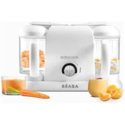 Beaba Bebé Robot 4en1 2200ml Blanco - 912737 - Béaba - -Cocina Electrodomésticos Ventas 82850558 4