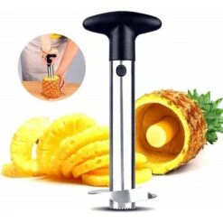 Cuchillo Para Piña, Pelador De Piña, Rebanada De Piña, Pelador De Acero Inoxidable, Cortador De Frutas