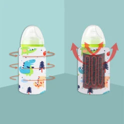 Termostato Calentador De Biberones USB Portátil Para Viajes Familiares Al Aire Libre (dinosaurio) -Cocina Electrodomésticos Ventas 86006894 3