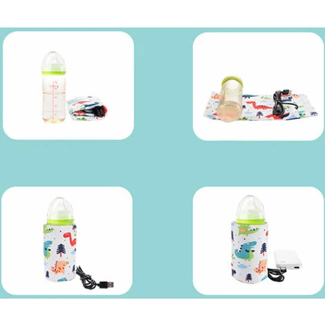 Termostato Calentador De Biberones USB Portátil Para Viajes Familiares Al Aire Libre (Donut) 6 Termostato Calentador De Biberones USB Portátil Para Viajes Familiares Al Aire Libre (Donut) - Imagen 4