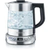 Hervidor De Agua Y Té Severin WK 3473 Deluxe Mini 1,0 L Agua. 0,75 L Té. Acero Inox / Cristal 2200 W -Cocina Electrodomésticos Ventas 86062653 1