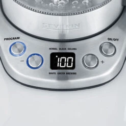 Hervidor De Agua Y Té Severin WK 3473 Deluxe Mini 1,0 L Agua. 0,75 L Té. Acero Inox / Cristal 2200 W -Cocina Electrodomésticos Ventas 86062653 5