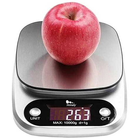 Báscula Cocina Digital 10Kg Pantalla LCD Profesional Electrónica Para Alimentos 4 Báscula Cocina Digital 10Kg Pantalla LCD Profesional Electrónica Para Alimentos - Imagen 2