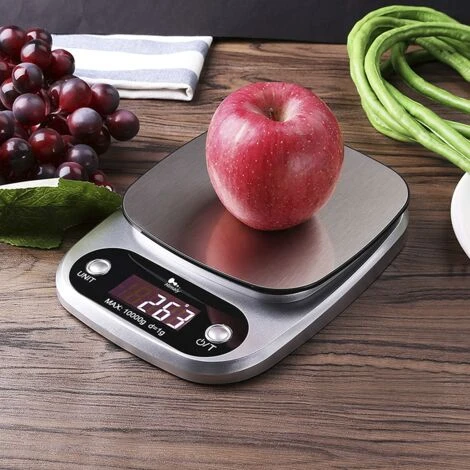 Báscula Cocina Digital 10Kg Pantalla LCD Profesional Electrónica Para Alimentos 6 Báscula Cocina Digital 10Kg Pantalla LCD Profesional Electrónica Para Alimentos - Imagen 4