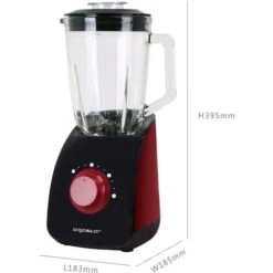 Aigostar Batidora De Mesa Multifunción, 750 W, Trituradora De Vidrio De 1,5 L -Cocina Electrodomésticos Ventas 88896241 5