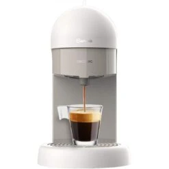 Cecotec Cumbia Capricciosa Cafetera Express White 1100w - Apta Para Cafe Molido Y Capsulas Ese - Deposito De Agua 0.6l - 19 Bares