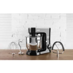 MPM MRK-19B Batidora Amasadora Repostería Profesional, Robot Cocina Orbital, 6,5L, 6 Velocidades Acero Inox 2200W Acero Inoxidable / Negro -Cocina Electrodomésticos Ventas 90396505 3