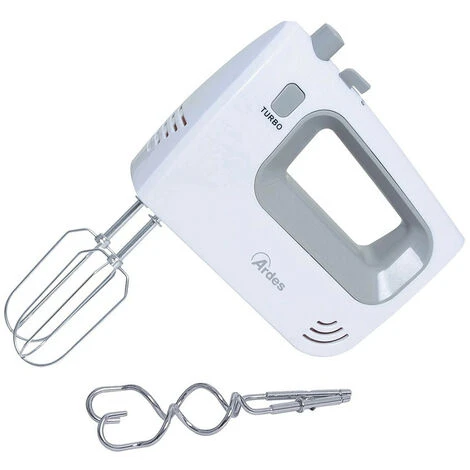 BATIDORA ARDES AMASADORA REPOSTERA POTENCIA 200 WATIOS VARILLA DE ACERO INOXIDABLE PARA BATIR MEZCLAR Y AMASAR 3 BATIDORA ARDES AMASADORA REPOSTERA POTENCIA 200 WATIOS VARILLA DE ACERO INOXIDABLE PARA BATIR MEZCLAR Y AMASAR