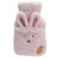 Termo Lindo Felpa Doble Asa Termo Cap Chaqueta Mano Agua Extraíble Lavable Felpa Zanahoria Rosa-BDD -Cocina Electrodomésticos Ventas 90808559 3