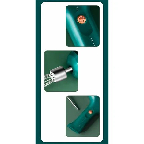 Batidor De Mano Eléctrico Batidor De Huevos Eléctrico Inalámbrico Carga Doméstica Batidor De Huevos De Mano Batidor Pequeño Revuelva Crema De Clara De Huevo Cocina Conveniente De Usar (color : Verde) 7 Batidor De Mano Eléctrico Batidor De Huevos Eléctrico Inalámbrico Carga Doméstica Batidor De Huevos De Mano Batidor Pequeño Revuelva Crema De Clara De Huevo Cocina Conveniente De Usar (color : Verde) - Imagen 5