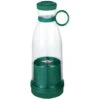 Mini Licuadora De Jugo Portátil Botella De Batido Recargable Portátil Color: Verde