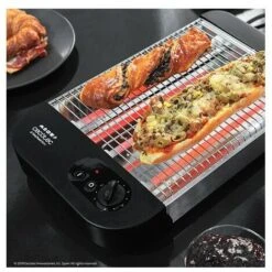 Cecotec Tostador Plano Turbo EasyToast Basic. 900 W, 3 Resistencias Halógenas, 6 Niveles -Cocina Electrodomésticos Ventas 94215183 3