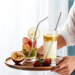 Pajitas Reutilizables, Pajitas Para Beber De Acero Inoxidable -Cocina Electrodomésticos Ventas 94394568 2