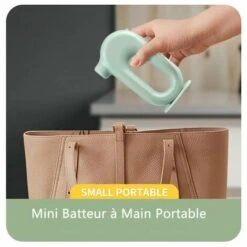 Batidor Eléctrico Batidor De Mano Batidor Batidor De 4 Velocidades Para Hornear Pastel Huevo Crema Inalámbrico De Pie -Cocina Electrodomésticos Ventas 96134124 4