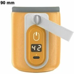 Calentador De Biberones Portátil USB Para Leche Materna, Carga Rápida Y Calentamiento Preciso De Calentadores De Biberones Para Automóviles Y Viajes, Calentador De Biberones Con Aislamiento Automático