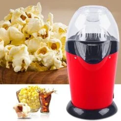 Máquina De Palomitas De Maíz Fabricante De Palomitas De Maíz Aceite Sin Grasa Aire Caliente Merienda Saludable Sin Grasa Palomitas De Maíz Sin Aceite Hogar Gadget De Cocina Palomitas De Maíz Máquina D -Cocina Electrodomésticos Ventas 96812788 4