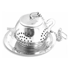 Tetera Con Infusor De Té De 2 Piezas - Infusor De Acero Inoxidable (plata) -Cocina Electrodomésticos Ventas 97082945 5