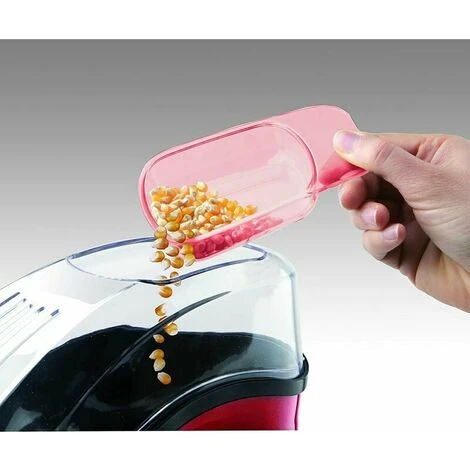 POP'N'CORN - Máquina Para Hacer Palomitas De Maíz De 1100 W, Cocción Con Aire Caliente, Lista En 3 Minutos, Luz De Encendido, Rojo, 6 POP'N'CORN - Máquina Para Hacer Palomitas De Maíz De 1100 W, Cocción Con Aire Caliente, Lista En 3 Minutos, Luz De Encendido, Rojo, - Imagen 4