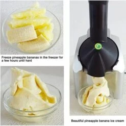 Máquina Eléctrica De Sorbete De Fruta Para Hacer Helados Para Hacer Postres De Helado Vegano -Cocina Electrodomésticos Ventas 97430948 4