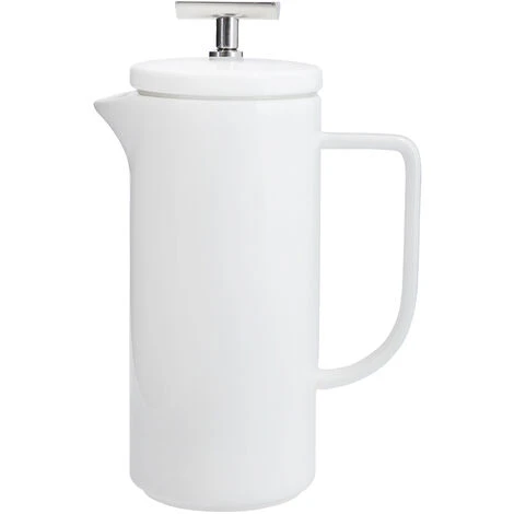 La Cafetière Cafetera Viena Pequeña De Prensa Francesa De Cerámica, 4 Tazas En Caja De Regalo 480ml, Blanco 3 La Cafetière Cafetera Viena Pequeña De Prensa Francesa De Cerámica, 4 Tazas En Caja De Regalo 480ml, Blanco
