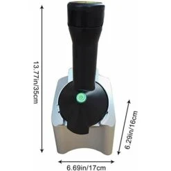 Máquina Eléctrica De Sorbete De Fruta Para Hacer Helados Para Hacer Postres De Helado Vegano -Cocina Electrodomésticos Ventas 97585440 5